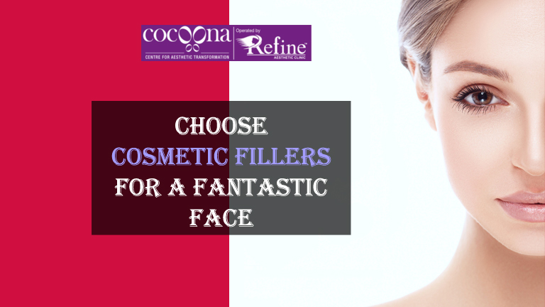 Cosmetic Fillers for a face
